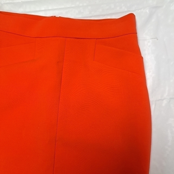 𝅺SANDRA Angelozzi Red Pencil Skirt  Skirt - Picture 3 of 10